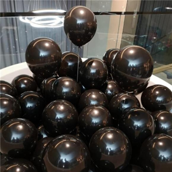 Black Latex Balloon Arch Kit,102PCS 18In 12In 10In 5In Arch Garland For Festival - Picture 4 of 6